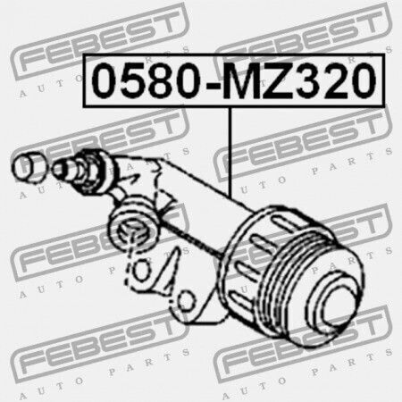 Cilindru De Ambreiaj De Lucru Mazda 3 Bk 2003-2006 Eu Bp4s-41-920d