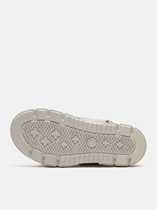 Greyfield Sandal Leather Women's Flat Sandals Flatforms Pink
