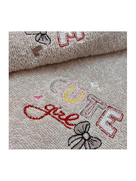Linea Home Set Babyhandtücher 2 Stück Cute Girl Rosa Linea Home Set Babyhandtücher 2 Stück Cute Girl Rosa