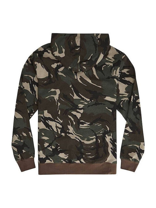 Sweatshirt with Hood Camo