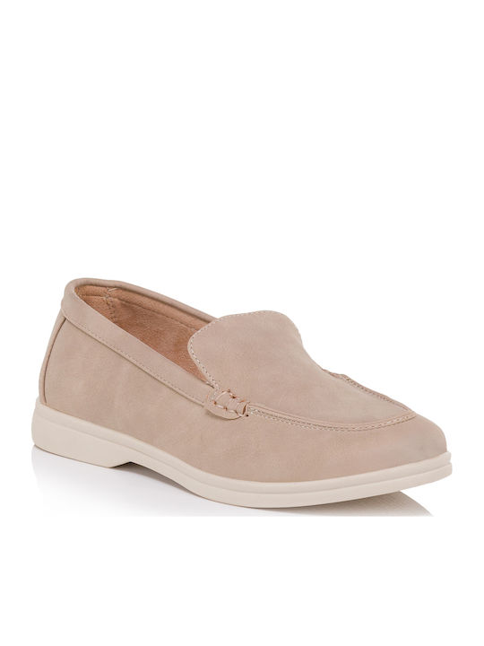 Γυναικεία Loafers σε Μπεζ Χρώμα