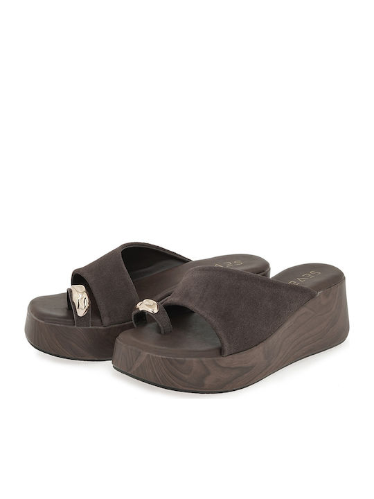 Summer Women's Platforms Brown