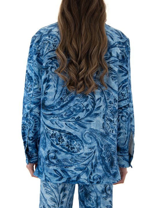 Twenty 29 Women's Jean Jacket Blue-Sky