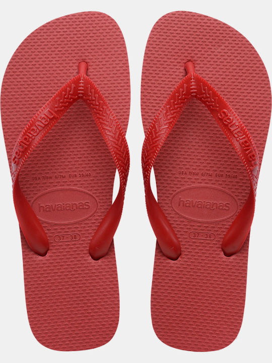 Top Ανδρικά Flip Flops Κόκκινα