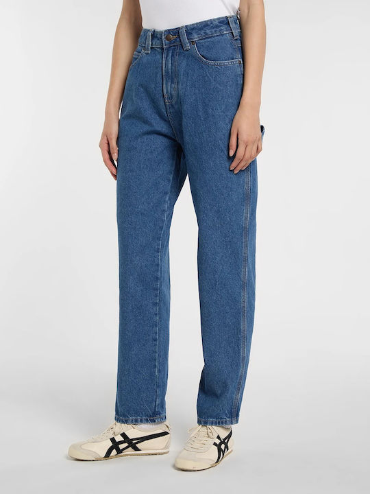 High Rise Women's Jean Pants in Tapered Leg Style