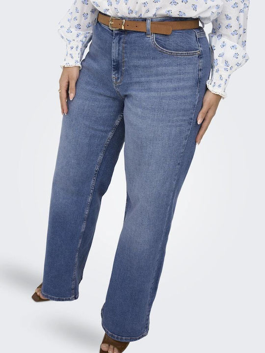 Hochgebirge Damen Jeans Hosen in Breit Bein Stil