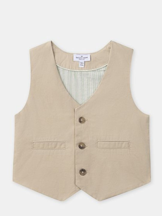 Kids Cardigan Beige