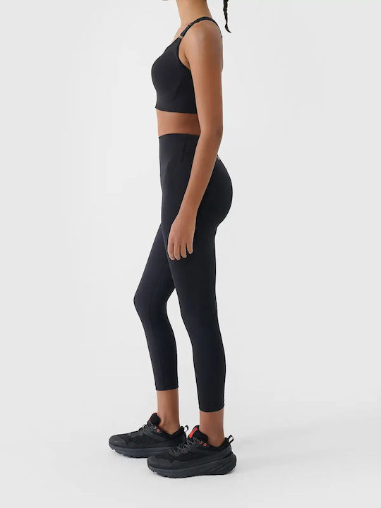 Γυναικείο Cropped Κολάν Deep Black