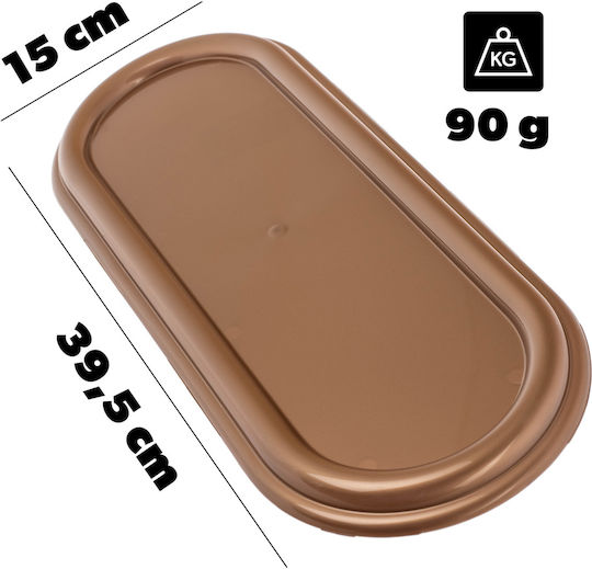 Stand Kerzen Kerzenleuchter 40 Cm Grabplatte Goldener Kunststoff