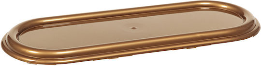 Stand Grave Candles Candle 44 Cm Gold Plastic Tray