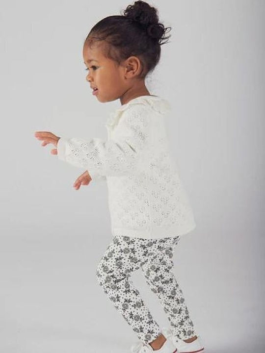 Kids Long Leggings Black Pattern