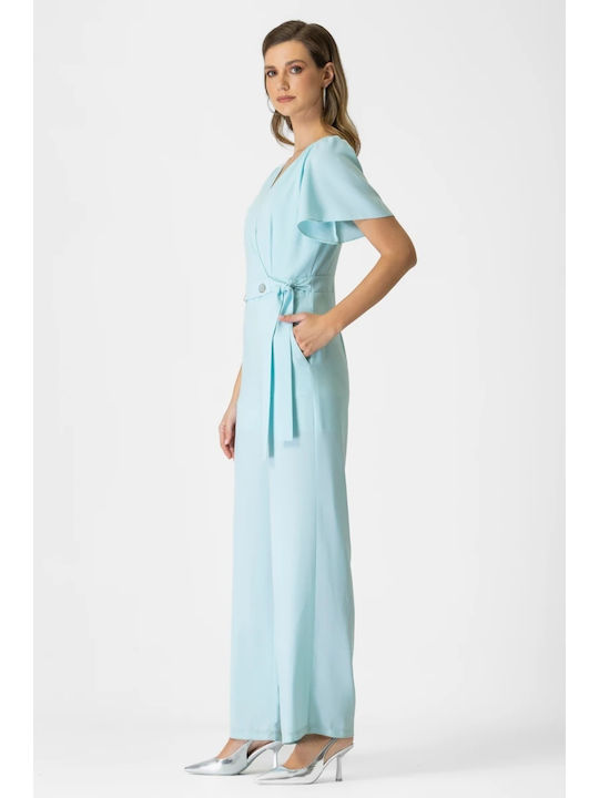 Women's One-piece Jumpsuit Light Blue
