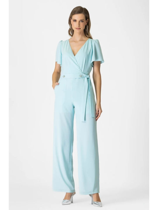 Women's One-piece Jumpsuit Light Blue