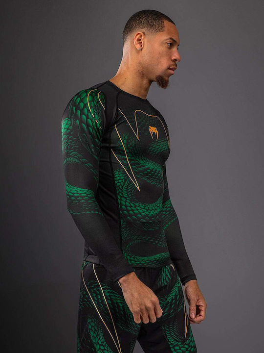 Venum Venum Männer Lange Ärmel Kampfsportshirt Für Jiu-Jitsu Schwarz