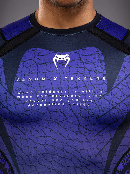 Venum Men's Long Sleeve Shirt VENUM-06204-696 for Jiu-Jitsu / MMA Black