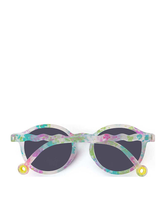 Olivio & Co Classic Oval Kids Sunglasses with Polarized Lens Flowers Multicolour for 3-5 Years