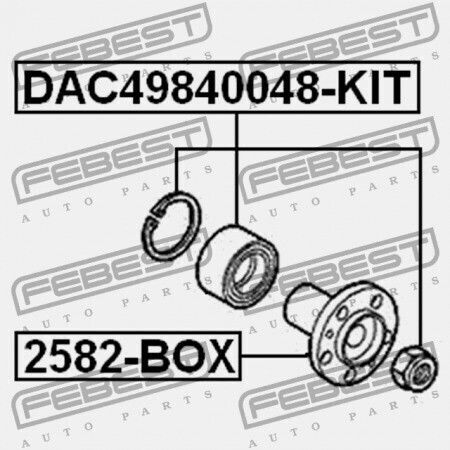 Μπροστινή Πλήμνη Citroen Jumper Ii Relay Ii 244 1994-2006 3307.84
