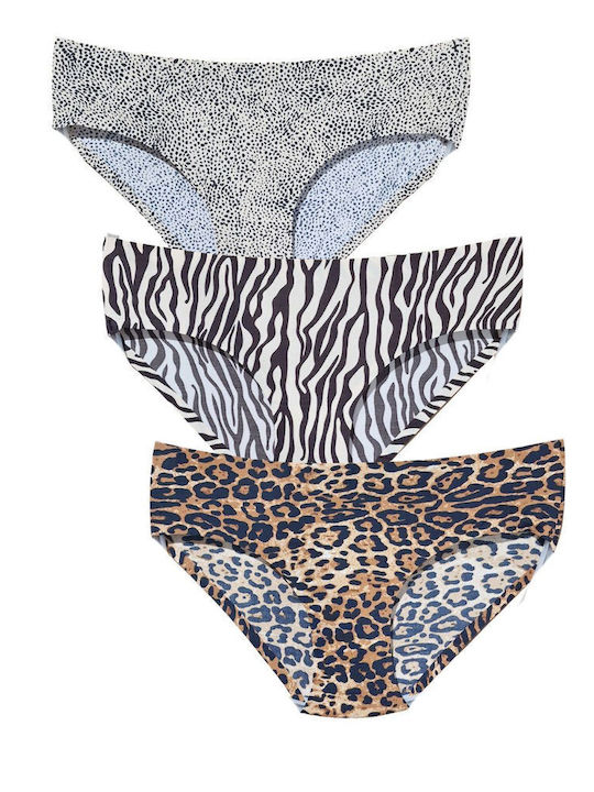 Damen-Slips 3er Pack Tier