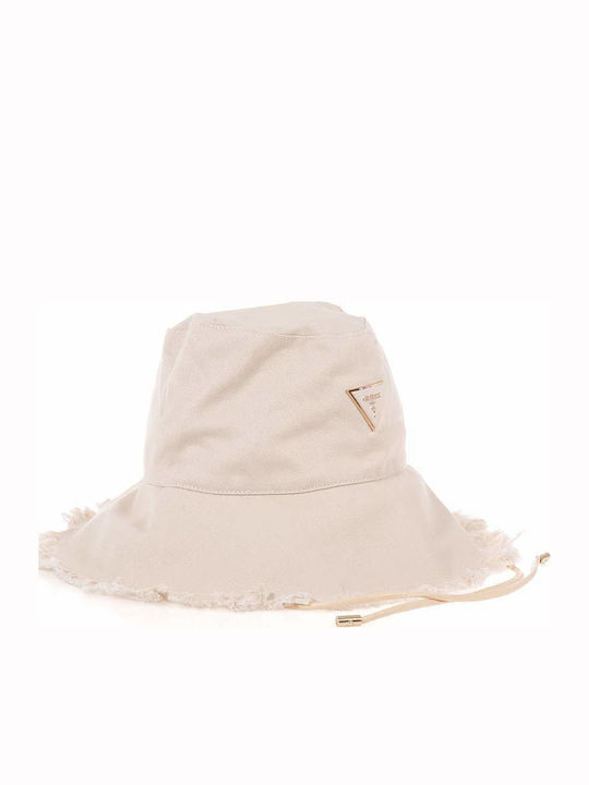 Guess Women's Bucket Hat Beige Guess Women's Bucket Hat Beige