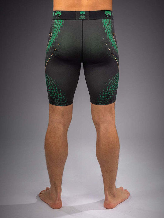 Venum Vale Tudo Short Men Martial Arts Leggings Black