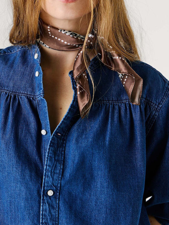 Pepe Jeans Γυναικείο Φουλάρι Μπεζ