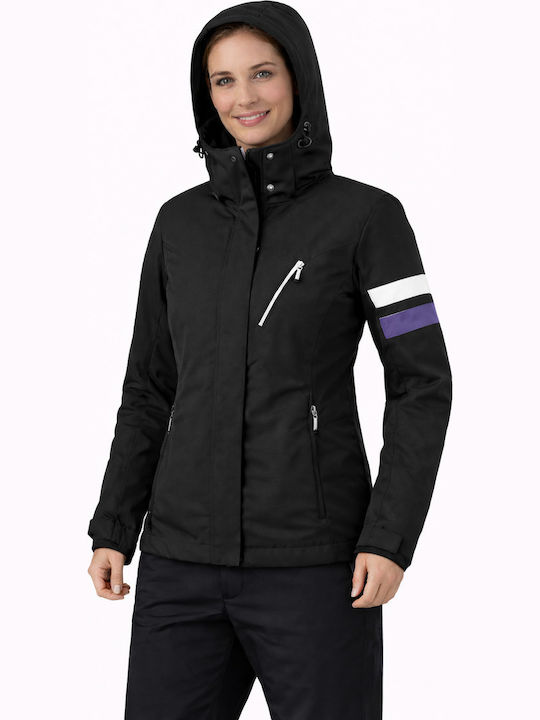 Astrolabio D19G-F24 Women's Ski & Snowboard Jacket Black