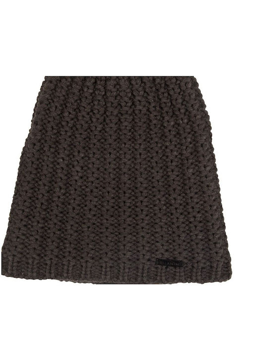Beanie Γυναικείος Σκούφος Πλεκτός σε Μαύρο χρώμα