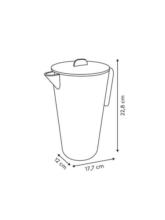 5Five 5Five Kannen Servierkanne Kunststoff 1600ml