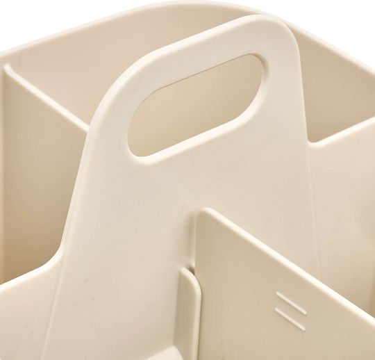 5Five Decorative Tray Plastic 16.5x16.5x15cm
