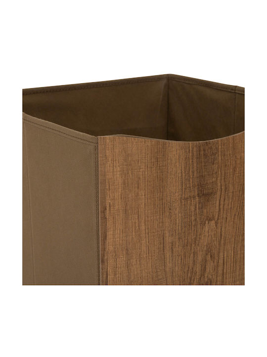 5Five Wooden Storage Box with Lid Brown 31x31x31cm