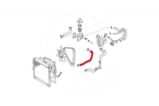 Σωλήνας Ψυγείου Toyota Hilux Vii 1657254600