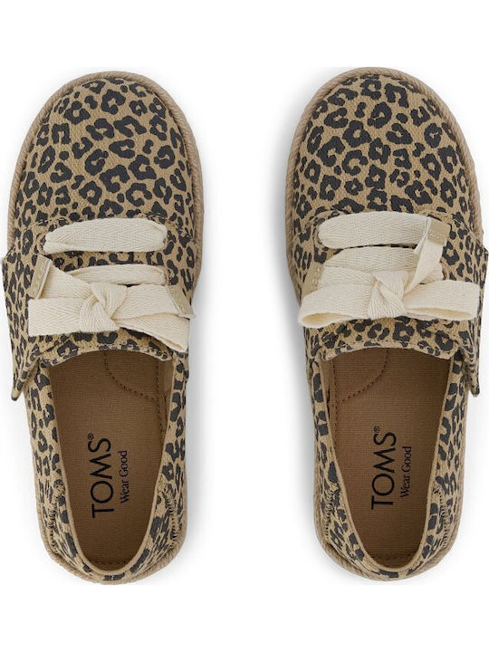 Kids Espadrilles with Laces White