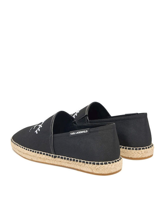 Men's Espadrilles in Black Colour