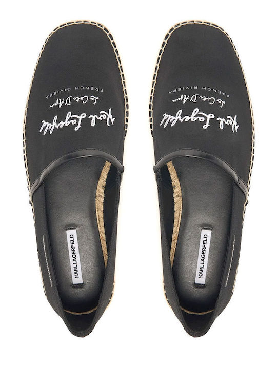 Men's Espadrilles in Black Colour