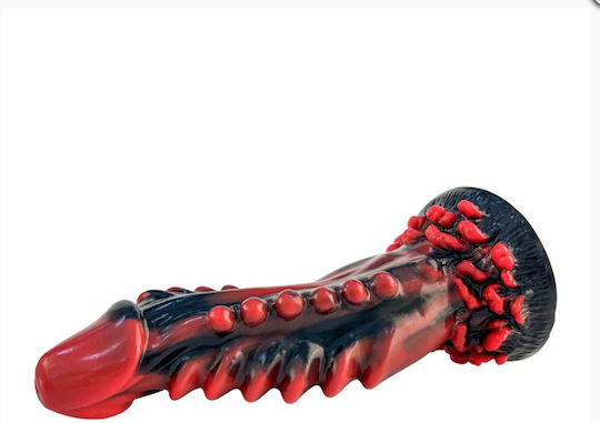 APH Dildo με Βεντούζα Μαύρο