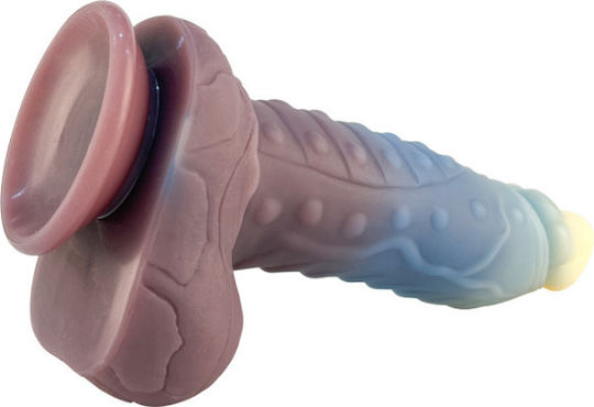 APH Realistisches Dildo mit Saugnapf Hellblau