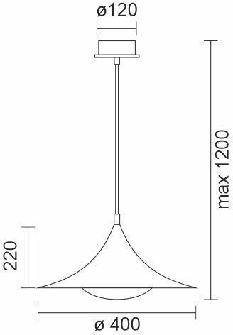 Spot Light LED Κρεμαστό Φωτιστικό Λευκό Spot Light LED Κρεμαστό Φωτιστικό Λευκό