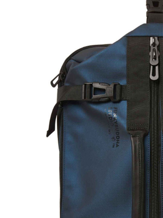 Funky Buddha FBM013-011-10-Blue Men's Gym Sports Bag Funky Buddha FBM013-011-10-Blue Men's Gym Sports Bag