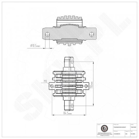 Perna Cutie Viteze Mercedes-Benz Clk C-Class E-Class Slk Spate 2102400318