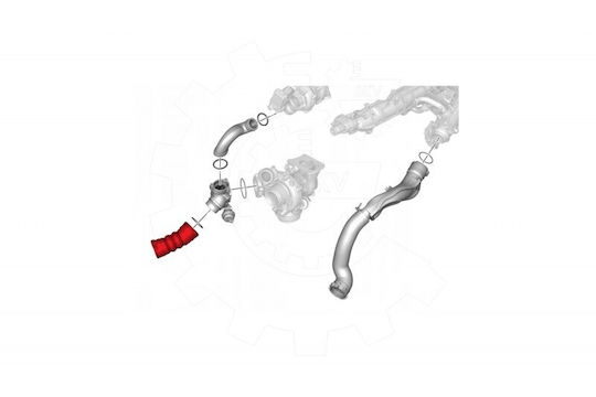 Αγωγός Στροβιλοσυμπιεστή Bmw 5 6 7 11617805401