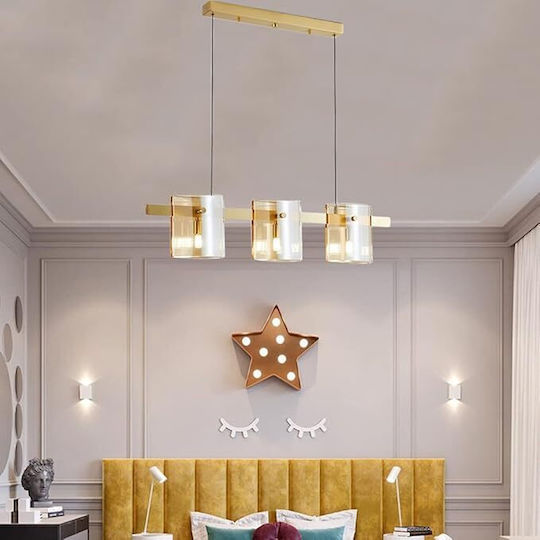 Lightplanet Κρεμαστό Φωτιστικό Χρυσό