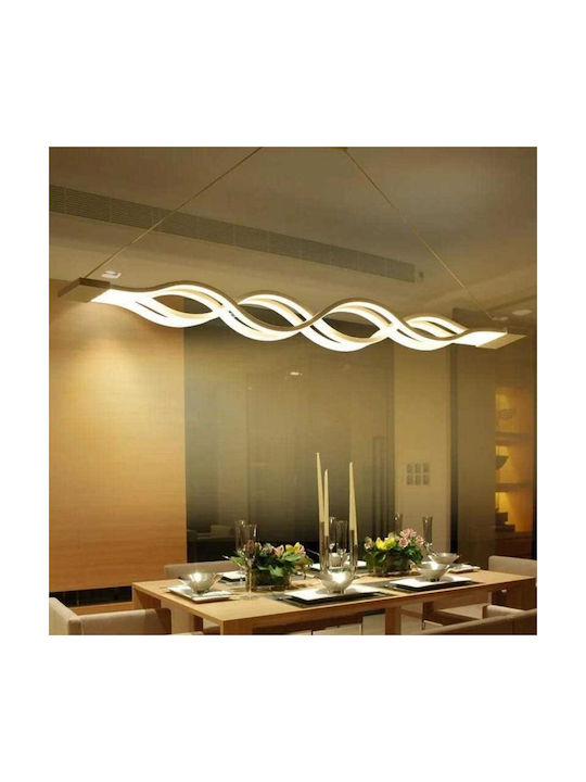 Lightplanet White LED Pendant Ceiling Light with Natural White Light