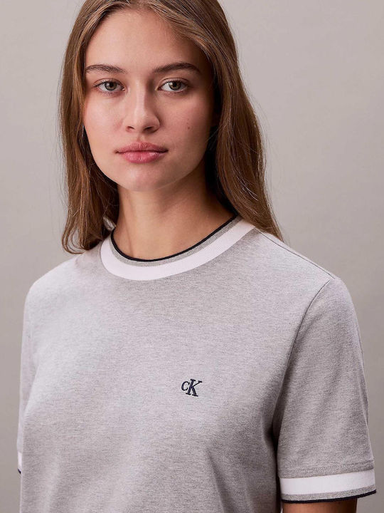 Лятна Mini T-shirt Рокля Сива