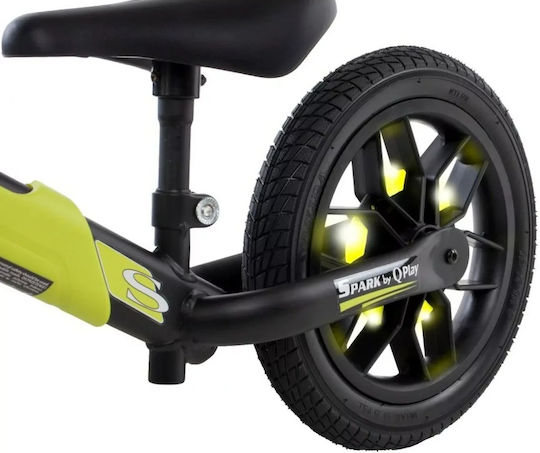 Q Play Kids Balance Bike Spark Green