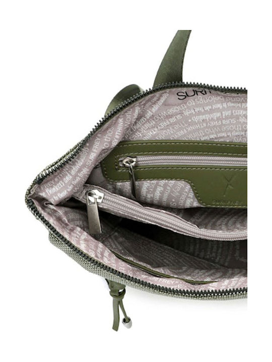 Damen Rucksack Khaki
