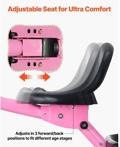 Vevor Toddler Foldable for 2-5 Years Pink