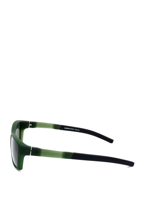 Rodenstock Unisex Sunglasses With Green Frame And Green Lens R3293