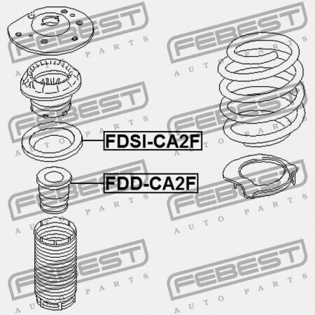 Μπροστινό Αμορτισέρ Rebound Ford Mondeo Ca2 2007-2014 Eu 1406413