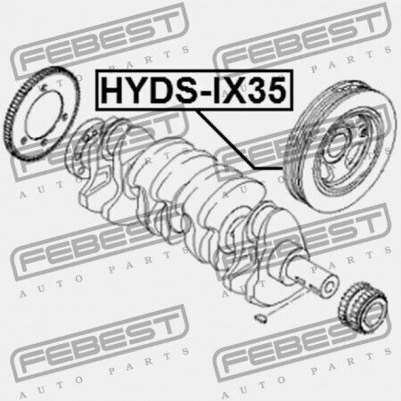 Hyundai Tucson 2004-2010 Бъркалка На Колянов Вал 23124-2g600