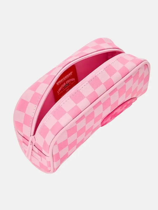 Men's Toiletry Bag In Pink Colour 10.16cm